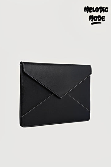 Handcrafted Minimalist Leather Laptop Sleeve & Document Holder - Slim, Stylish, and Professional Organizer - Perfect Gift for Professionals