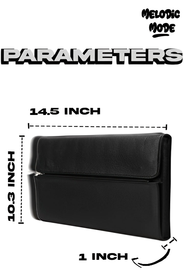 Handcrafted Minimalist Leather Laptop Sleeve & Document Holder - Slim, Stylish, and Professional Organizer - Perfect Gift for Professionals