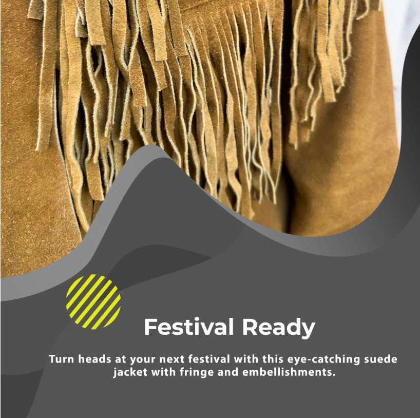 Men's Brown Western Cowboy Suede Leather Jacket Native American Jacket with Fringes, Bones and Beads Work, Traditional Handmade Jacket